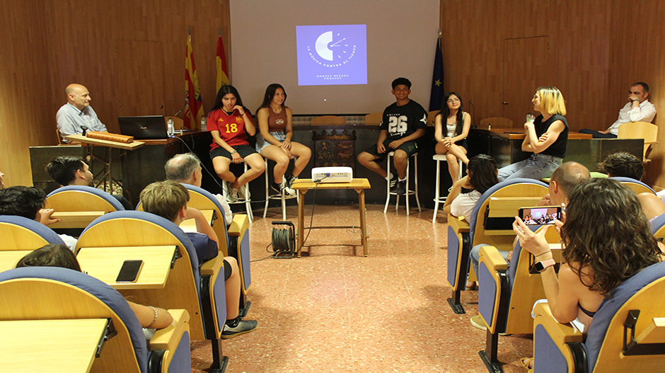 El resultado del taller fue presentado la pasada semana en el Ayuntamiento de Grañén. 