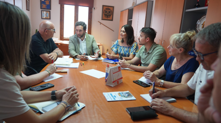 El momento de la reunión.