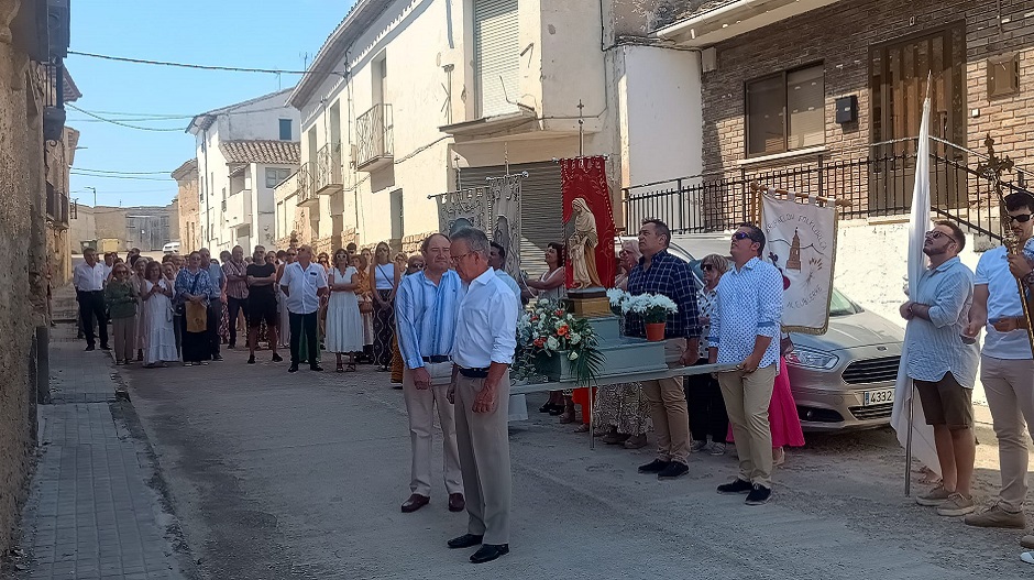 Procesión de Alcubierre. Encuentro de Santa Ana con San Joaquín. A.L