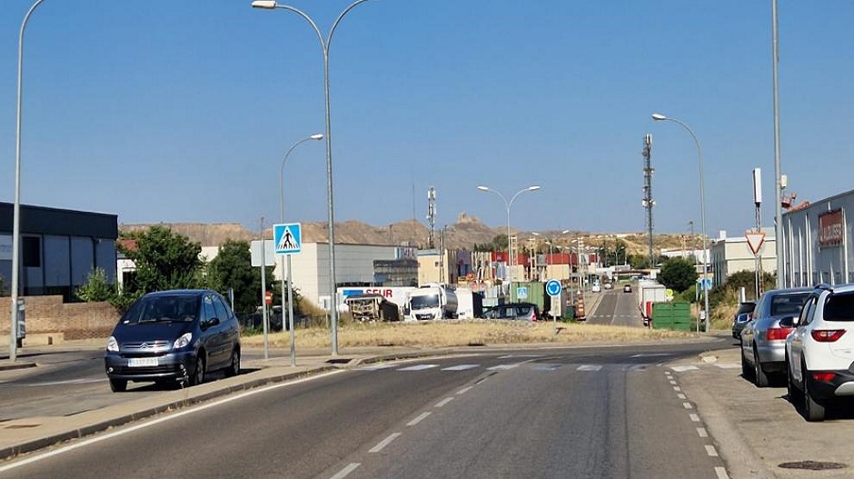 Polígono industrial del Sepes en la capital altoaragonesa. Gobierno de Aragón.