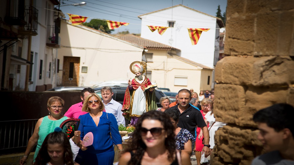 Procesión del pasado año el día de San Agustín. Fuente: AC