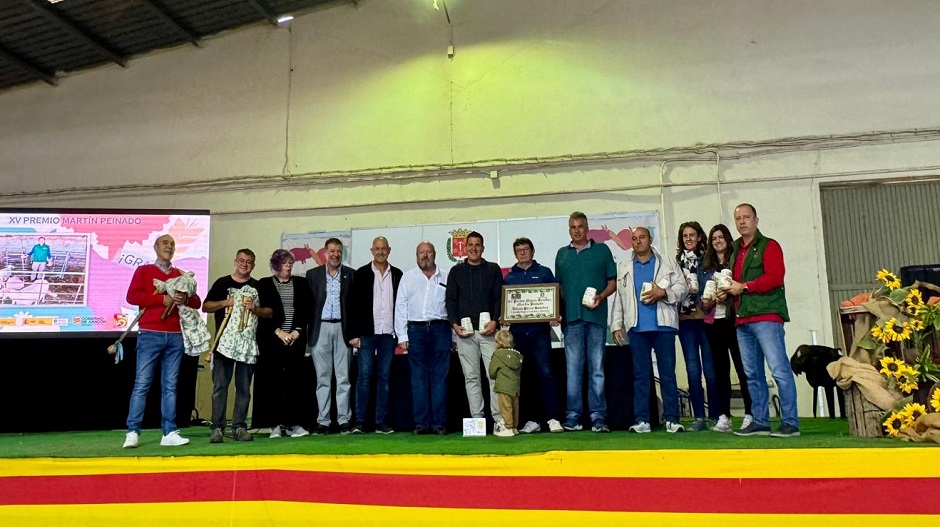 Premiados del Concurso Nacional de la raza Rasa Aragonesa, organizado por UPRA-Grupo Pastores.