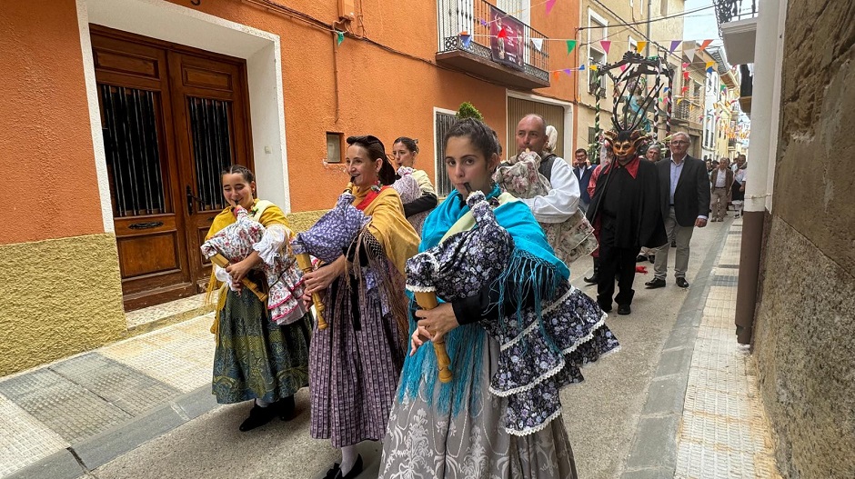 La gaita de boto goza de muy buena salud en la localidad.