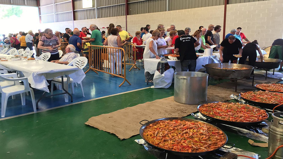 Paella popular de Peñalba 2023.