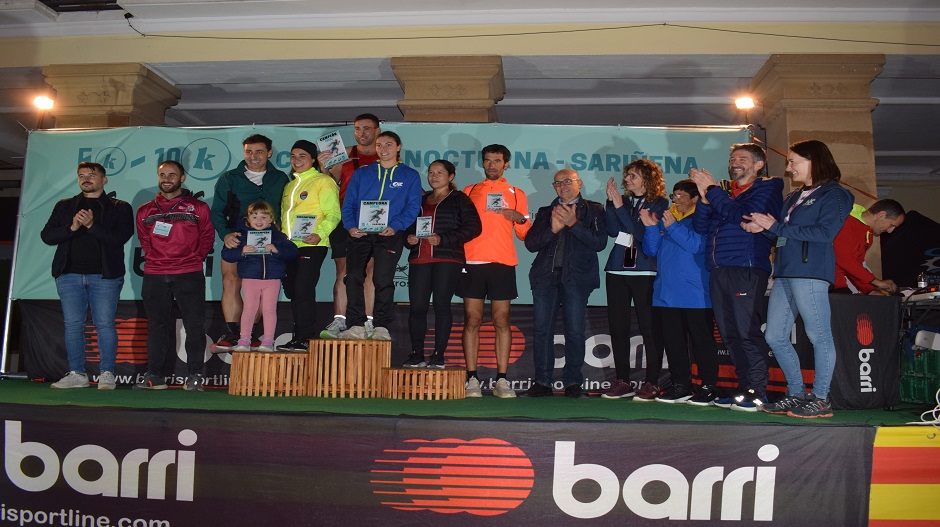 Ganadores de la categoría local de la 10K.