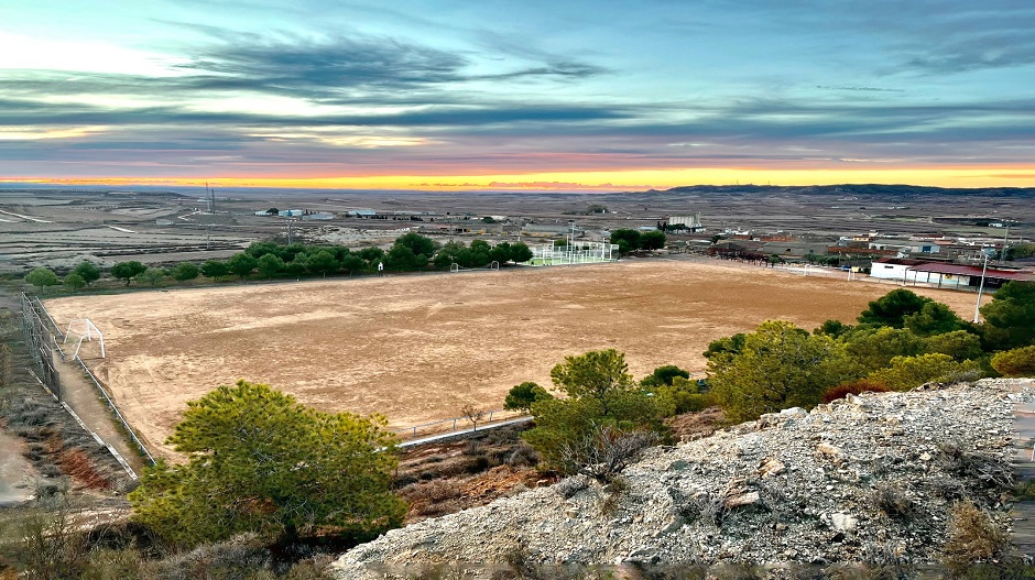 Imagen de 'Las Tejerías', campo del C.D Castejón de Monegros.